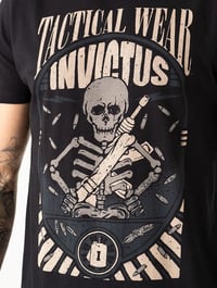 Camiseta Invictus Concept Until The Bones Masc - Preto