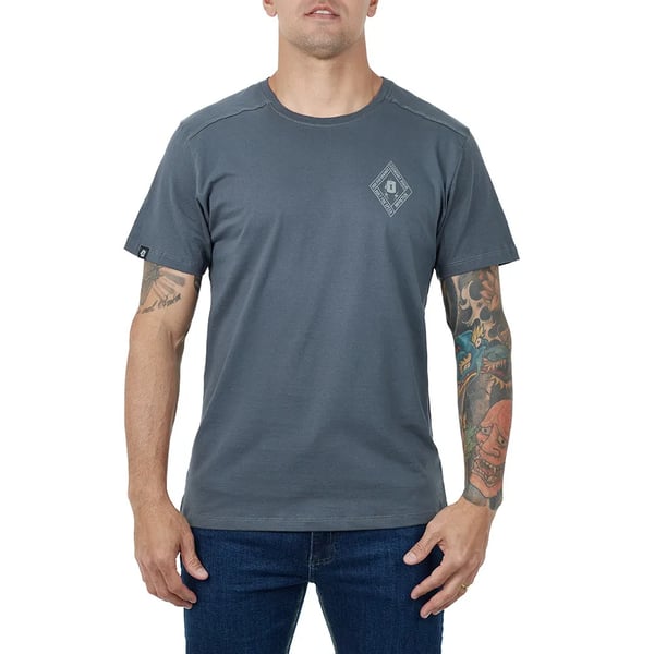 Camiseta Invictus Motorcycle Born To Ride Masc - Grafite