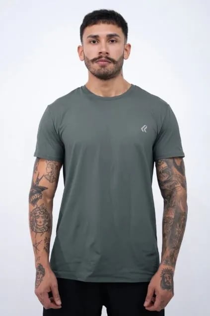 Camiseta Lurk Dry Poliamida Masc - Chumbo