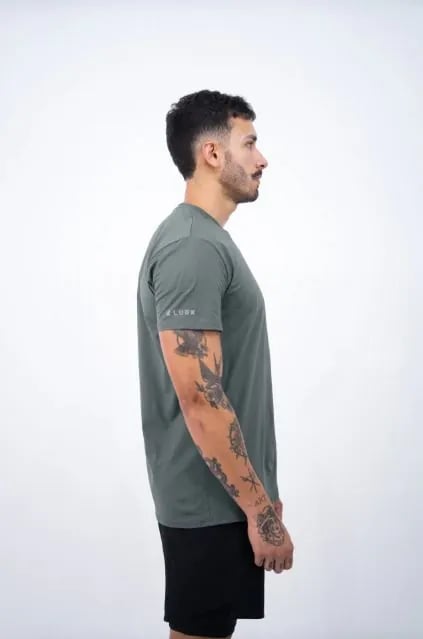 Camiseta Lurk Dry Poliamida Masc - Chumbo