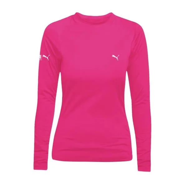 Camiseta Puma UV50+ ML Fem - Pink