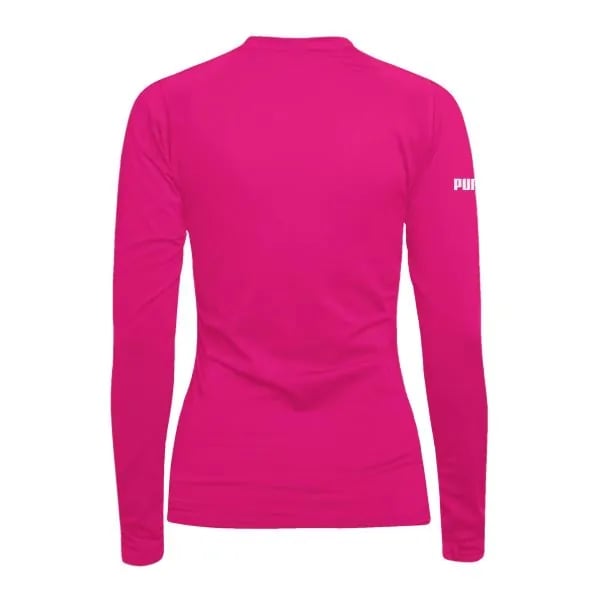 Camiseta Puma UV50+ ML Fem - Pink