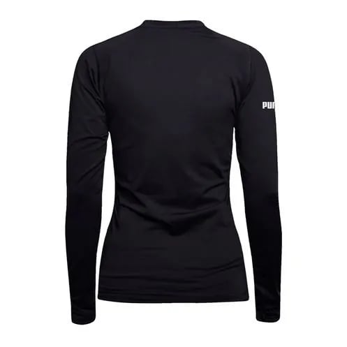 Camiseta Puma UV50+ ML Fem - Preto