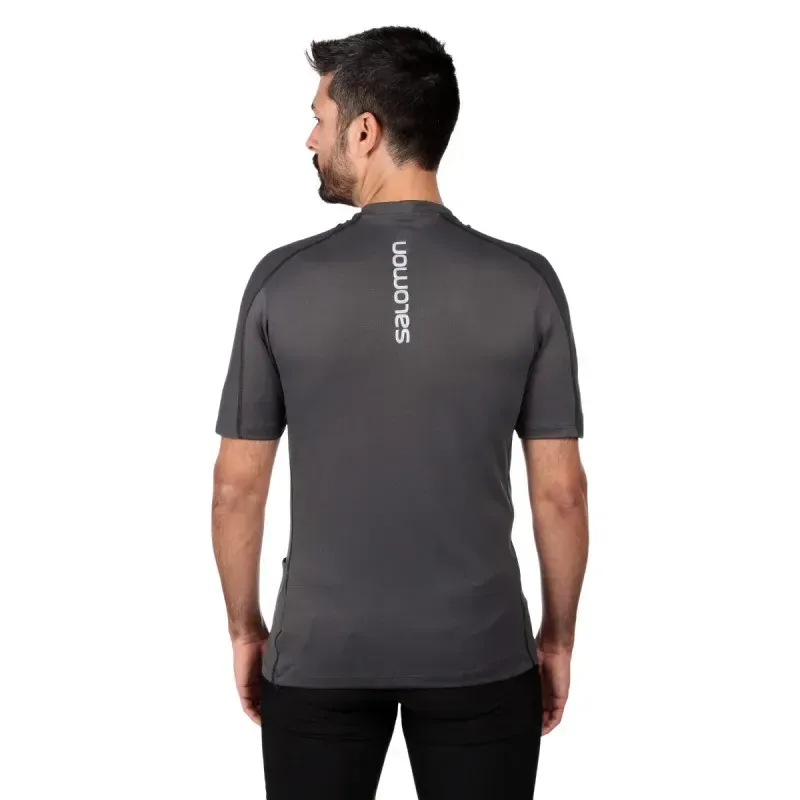 Camiseta Salomon Action 1/2 Zip Masc