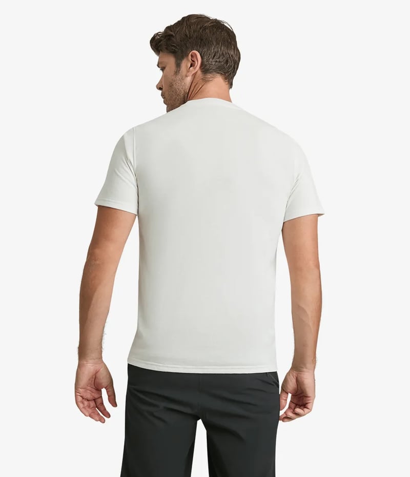 Camiseta The North Face Heritage Patch Heathered Tee Masc - Branco
