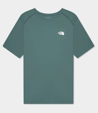 Camiseta The North Face Hyper Tee Crew Dark Sage Masc - Verde