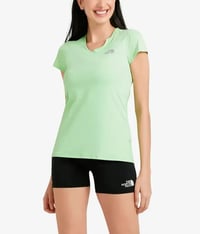 Camiseta The North Face Hyper Tee S/S Neck Fem - Verde