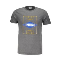 Camiseta Umbro Field Club Masc - Mescla Escuro