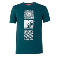 Camiseta Umbro X MTV Graphic Masc - Verde