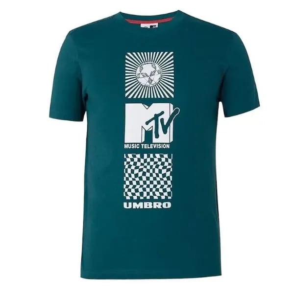 Camiseta Umbro X MTV Graphic Masc - Verde