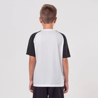Camiseta Umbro TWR Trinity Juvenil - Branco e Preto