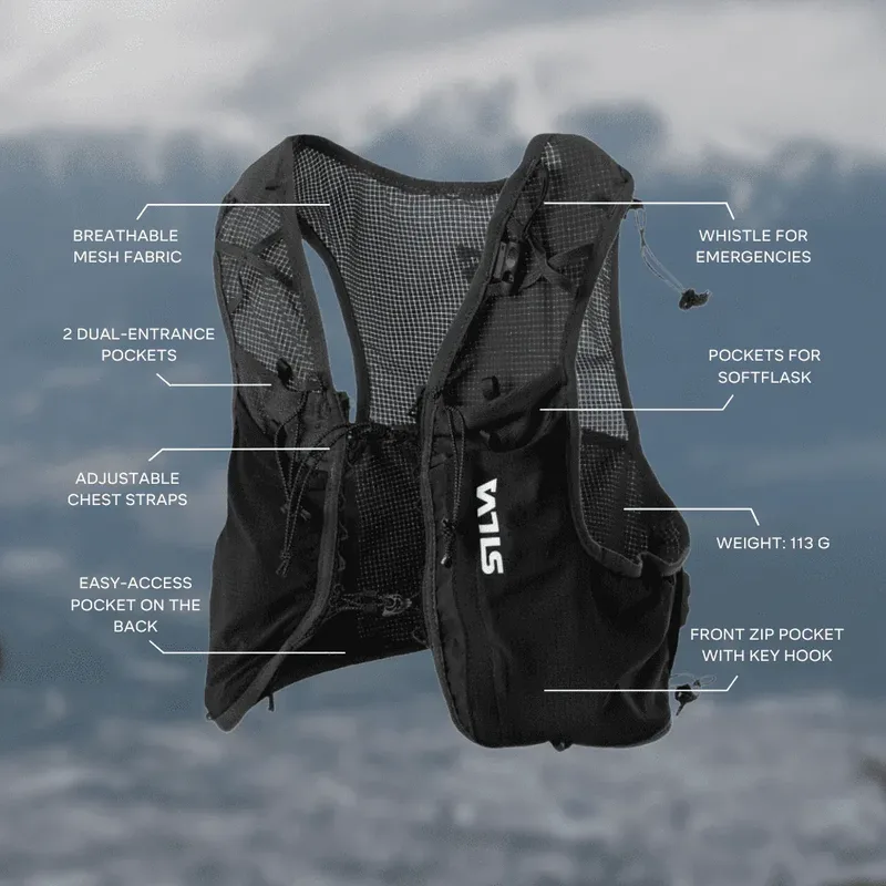 Colete Silva Strive Fly Vest