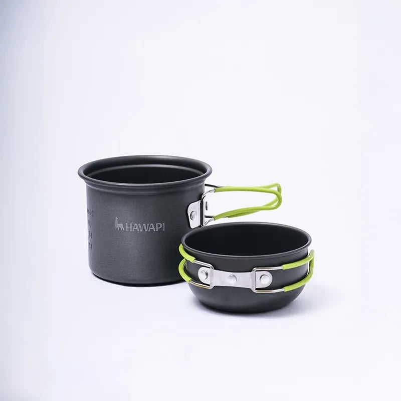 Conjunto de Panelas Hawapi 2 Peças - Verde Limão