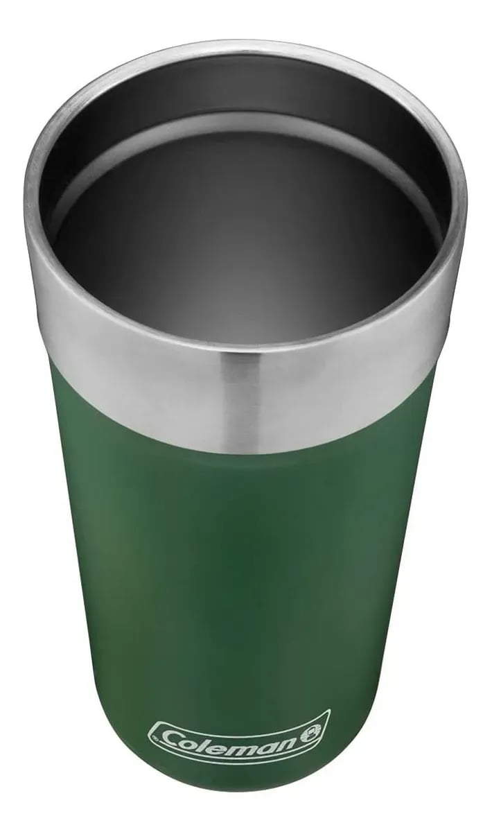 Copo Térmico Coleman Com Abridor 600 ML - Verde