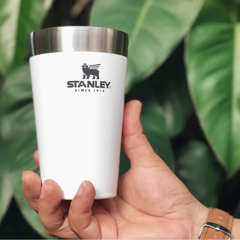 Copo Térmico Stanley Sem Tampa 473ml Branco