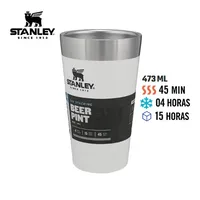 Copo Térmico Stanley Sem Tampa 473ml Branco