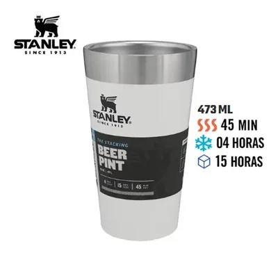 Copo Térmico Stanley Sem Tampa 473ml Branco