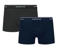 Cueca Selene Boxer Cotton 2 unidades