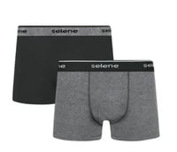 Cueca Selene Boxer Cotton 2 unidades