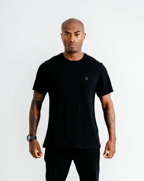 Camiseta Invictus Piquet Comfort Masc - Preto