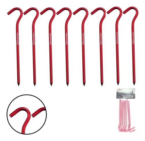 Estaca para Barraca Naturehike Alumínio - 8 peças
