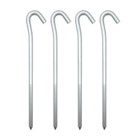 Estacas Coghlan's Aluminum Tent - Kit com 4 Pcs