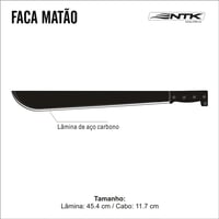 Facão Matão NTK