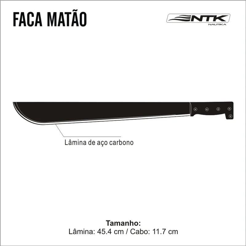 Facão Matão NTK