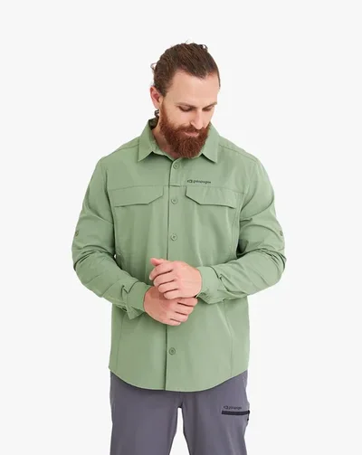 Camisa Galapagos Técnica Defender UV50+ Masc - Verde