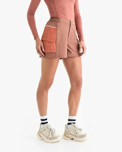 Shorts Galapagos Raven Fem - Marrom