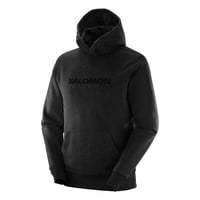 Fleece Canguru Salomon Polar Lt Hoodie Masc - Preto