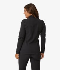 Fleece Glacier The North Face Full Zip Fem - Preto