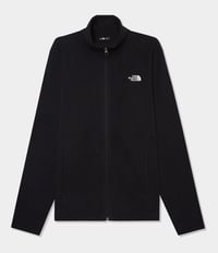 Fleece Glacier The North Face Full Zip Masc - Preto