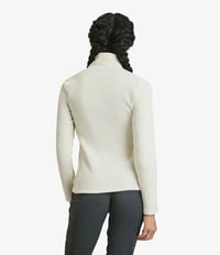 Fleece The North Face Glacier 1/4 Zip Fem - Off White