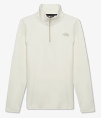 Fleece The North Face Glacier 1/4 Zip Fem - Off White