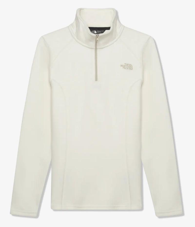 Fleece The North Face Glacier 1/4 Zip Fem - Off White