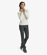 Fleece The North Face Glacier 1/4 Zip Fem - Off White