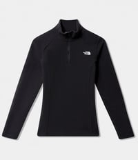 Fleece The North Face Glacier 1/4 Zip Fem - Preto