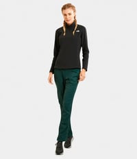 Fleece The North Face Glacier 1/4 Zip Fem - Preto