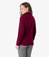 Fleece The North Face Glacier 1/4 Zip Fem - Vinho