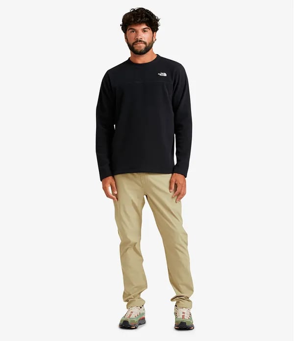 Fleece The North Face Glacier Crew Masc - Preto