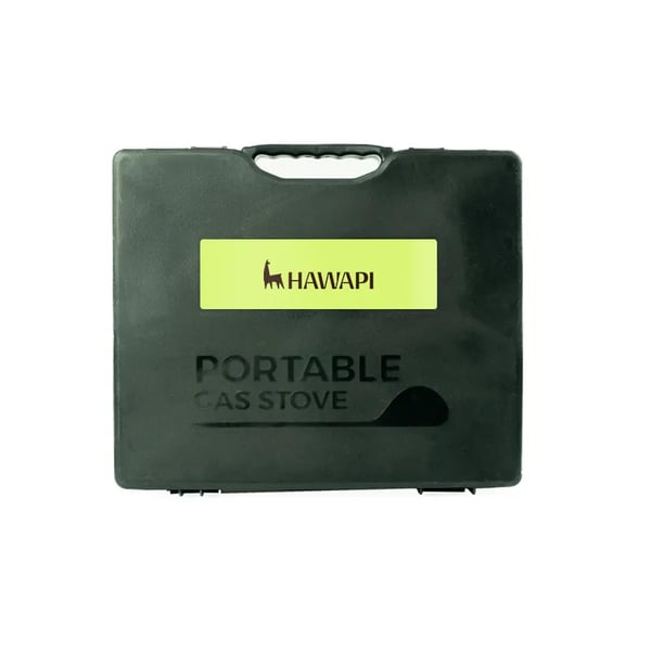 Fogareiro de Mesa Hawapi GLP ou Tubo com Maleta - Verde Limão