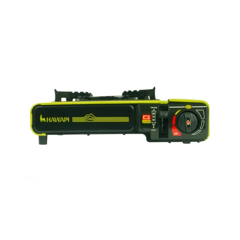 Fogareiro de Mesa Hawapi GLP ou Tubo com Maleta - Verde Limão