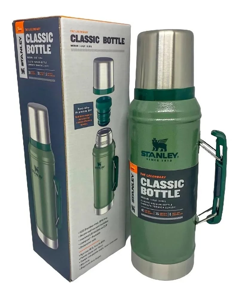 Garrafa Térmica Stanley Classic 950ml - Verde