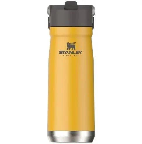 Garrafa Térmica Stanley Flip Straw 651ml - Saffron