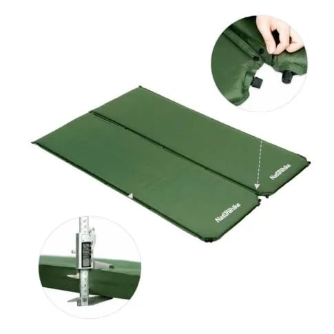 Isolante Auto Inflável Naturehike Dual D03 - Verde