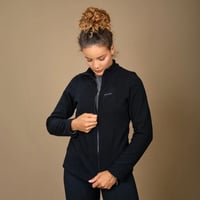 Jaqueta 4Climb Sport Fleece Fem - Preto