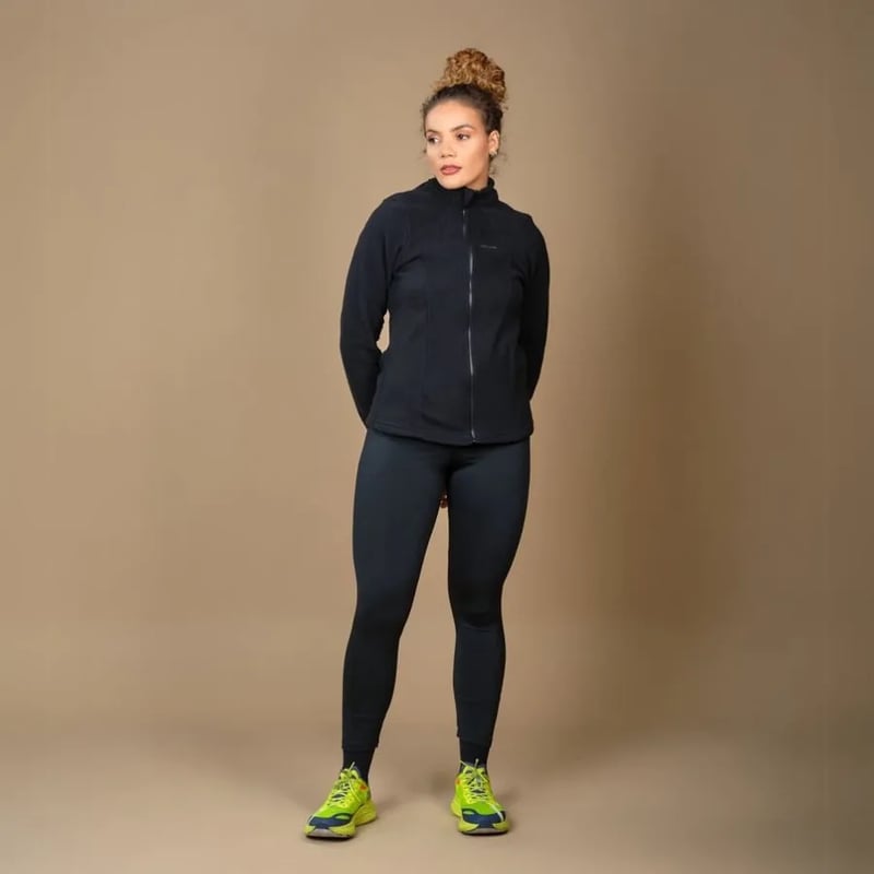Jaqueta 4Climb Sport Fleece Fem - Preto