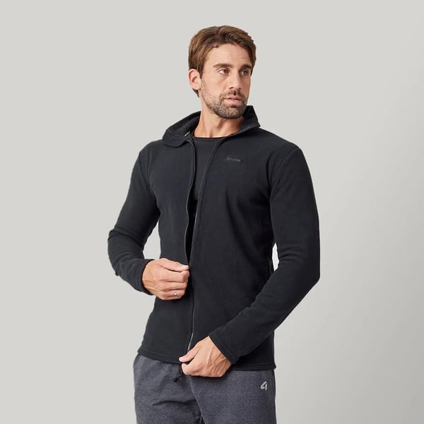 Jaqueta 4Climb Sport Fleece Masc - Preto