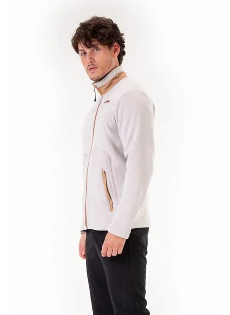 Jaqueta Alpen Fleece Soft Glace Masc - Off White